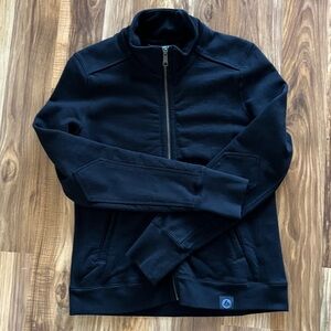 American Giant heavyweight sweatshirt zip jacket. Women’s M. Black.